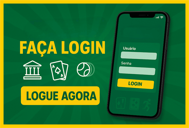 Imagem destacando login seguro na AA777BET para novos usuários